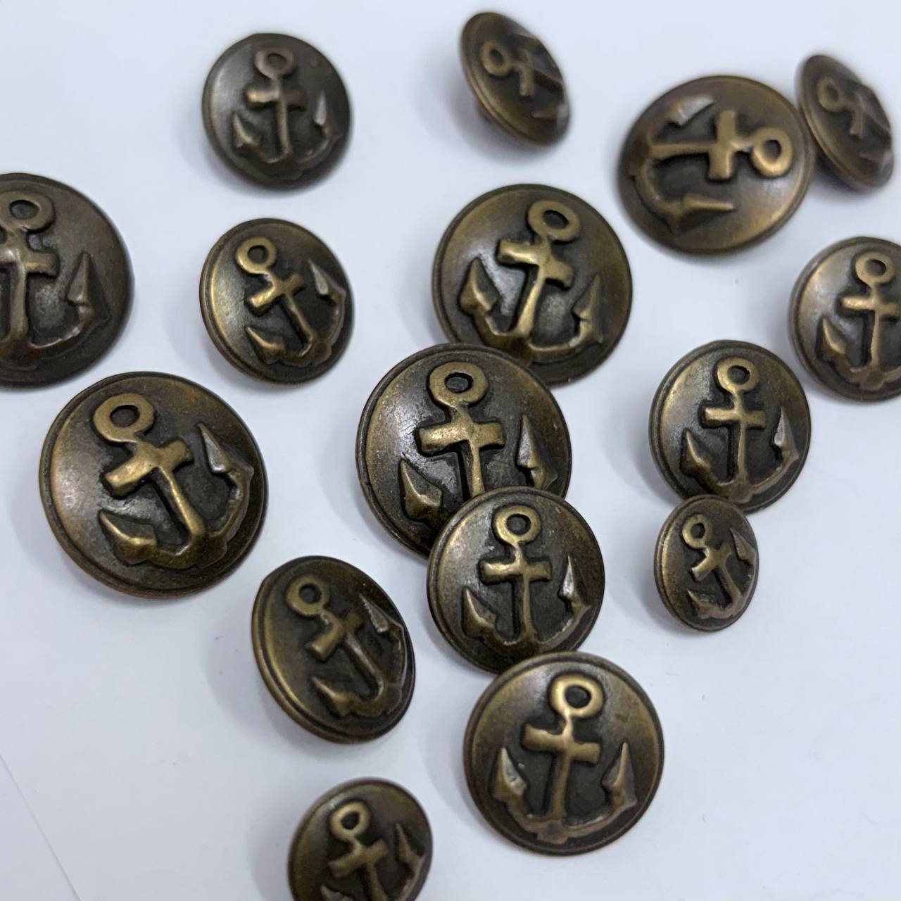 כפתור עוגן ניקל ברונזה – תמונה 3