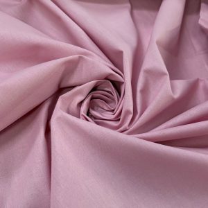 בד כותנה רוחב 2.40 ורוד עתיק בהיר חלק