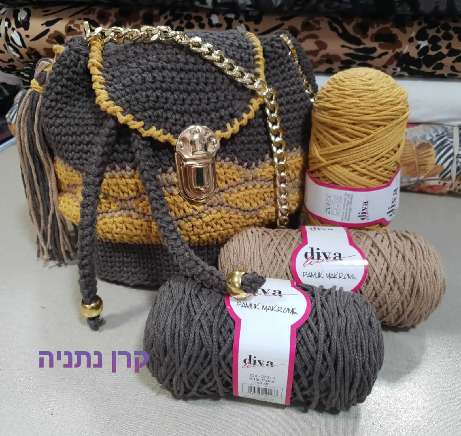 ⁦חוט מקרמה דיווה פאמוק מקרומה⁩ – תמונה ⁦4⁩