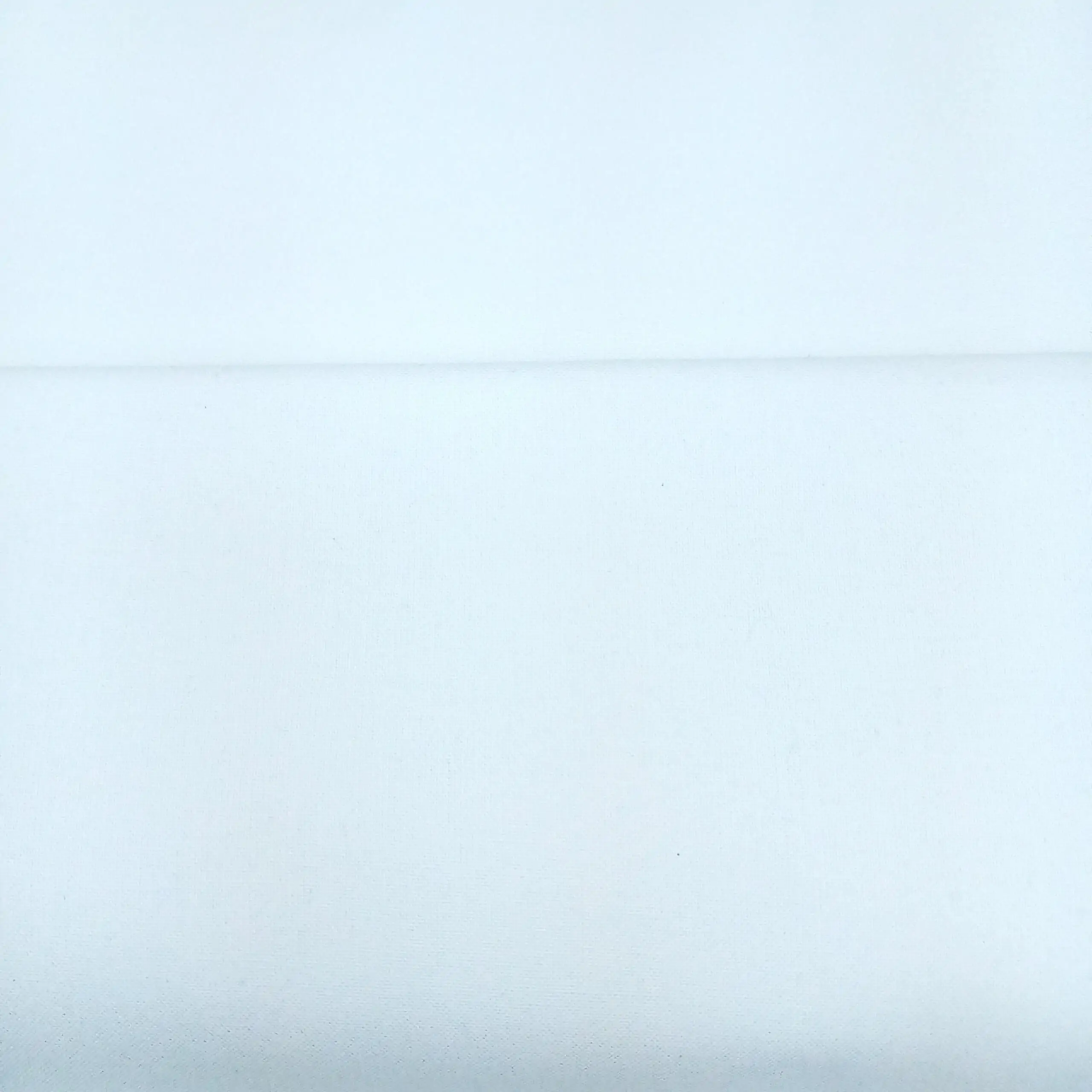 בד כותנה לבן חלק