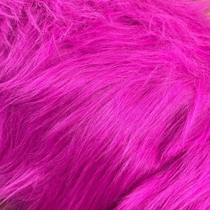 בד פרווה ארוכה ורוד מגנטה