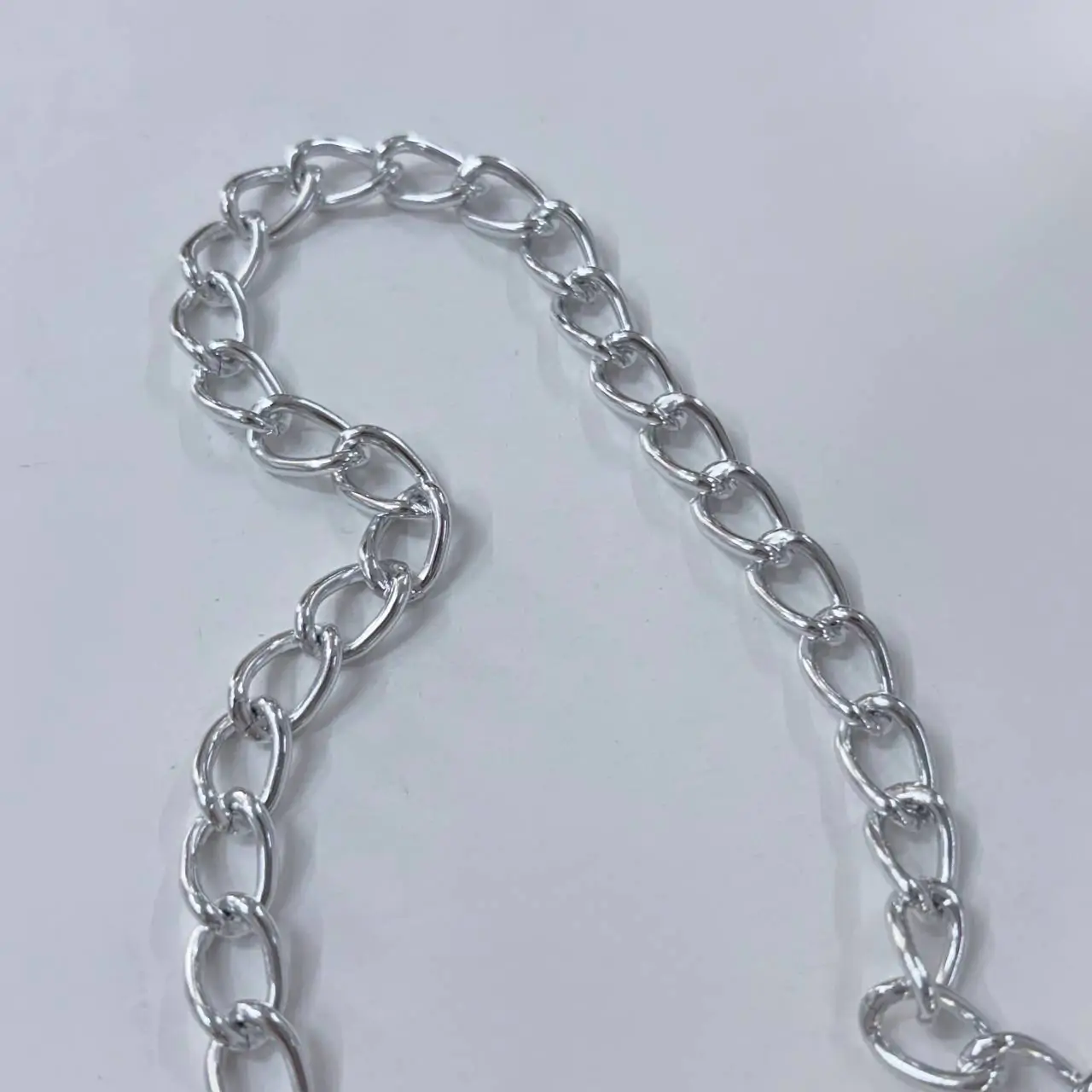 ⁦שרשרת כסף 0.8 ס"מ⁩ – תמונה ⁦2⁩