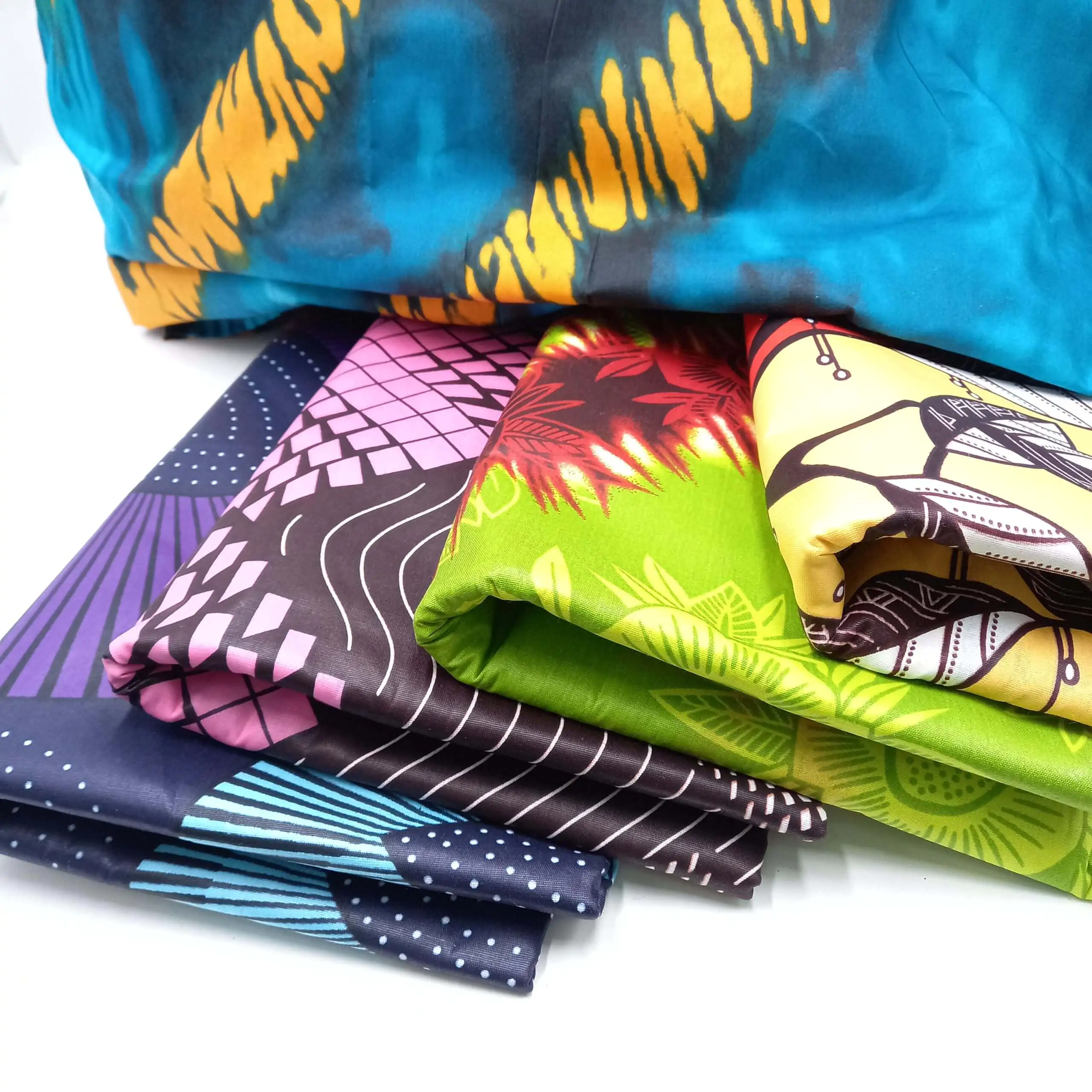 ⁦בד כותנה שעווה אפריקאית ראטאטא⁩ – תמונה ⁦2⁩