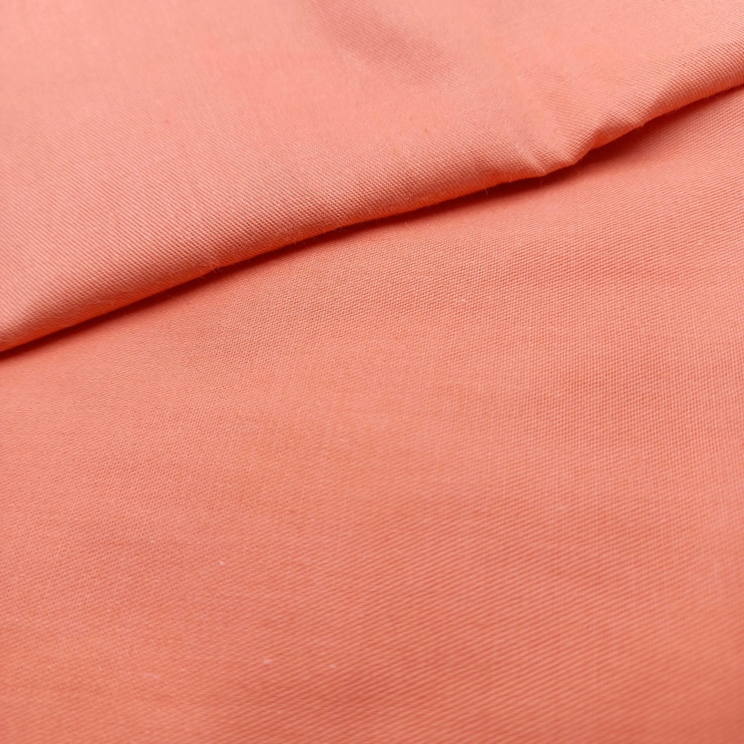 בד כותנה סלמון חלק