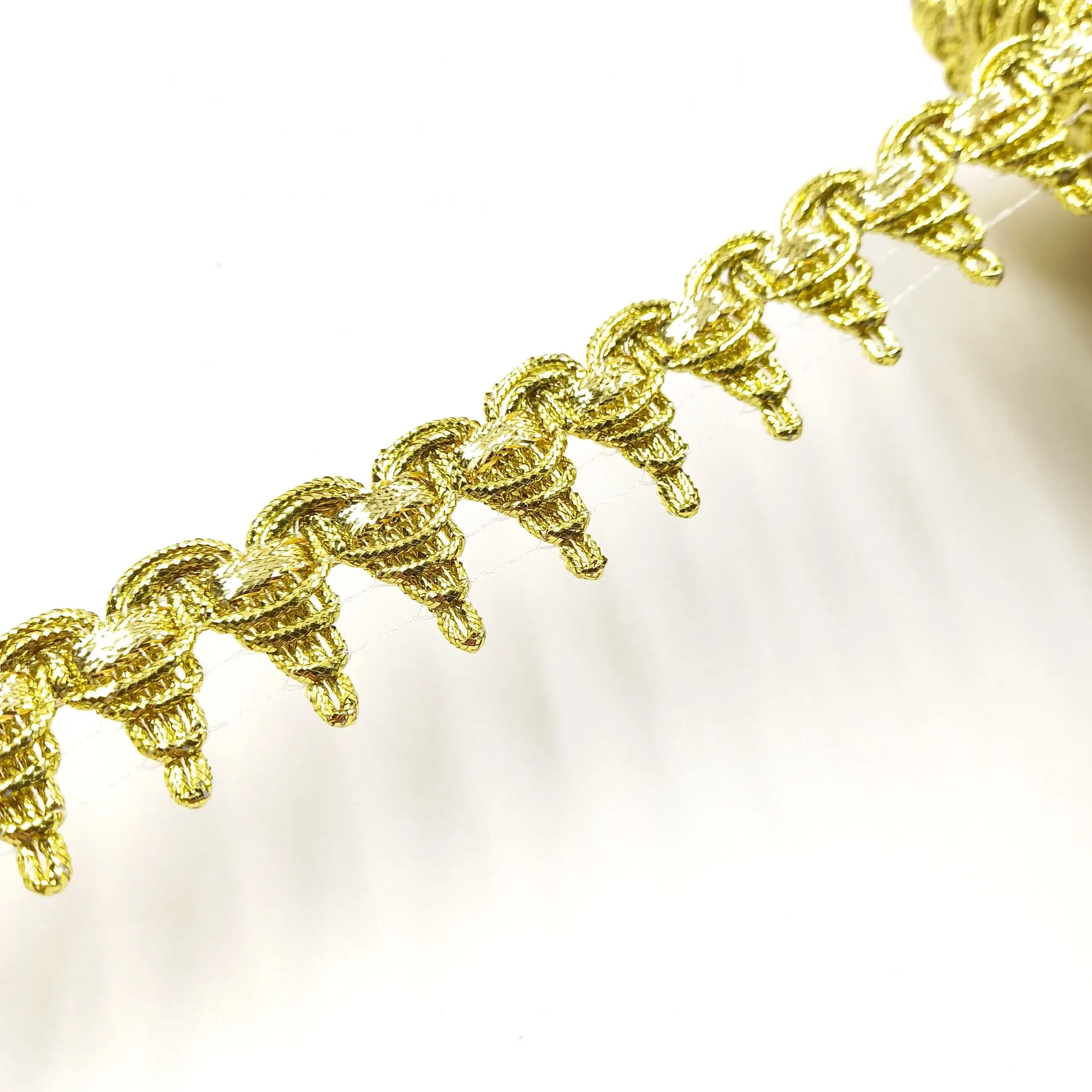 סרט שזור זהב משולשים 2