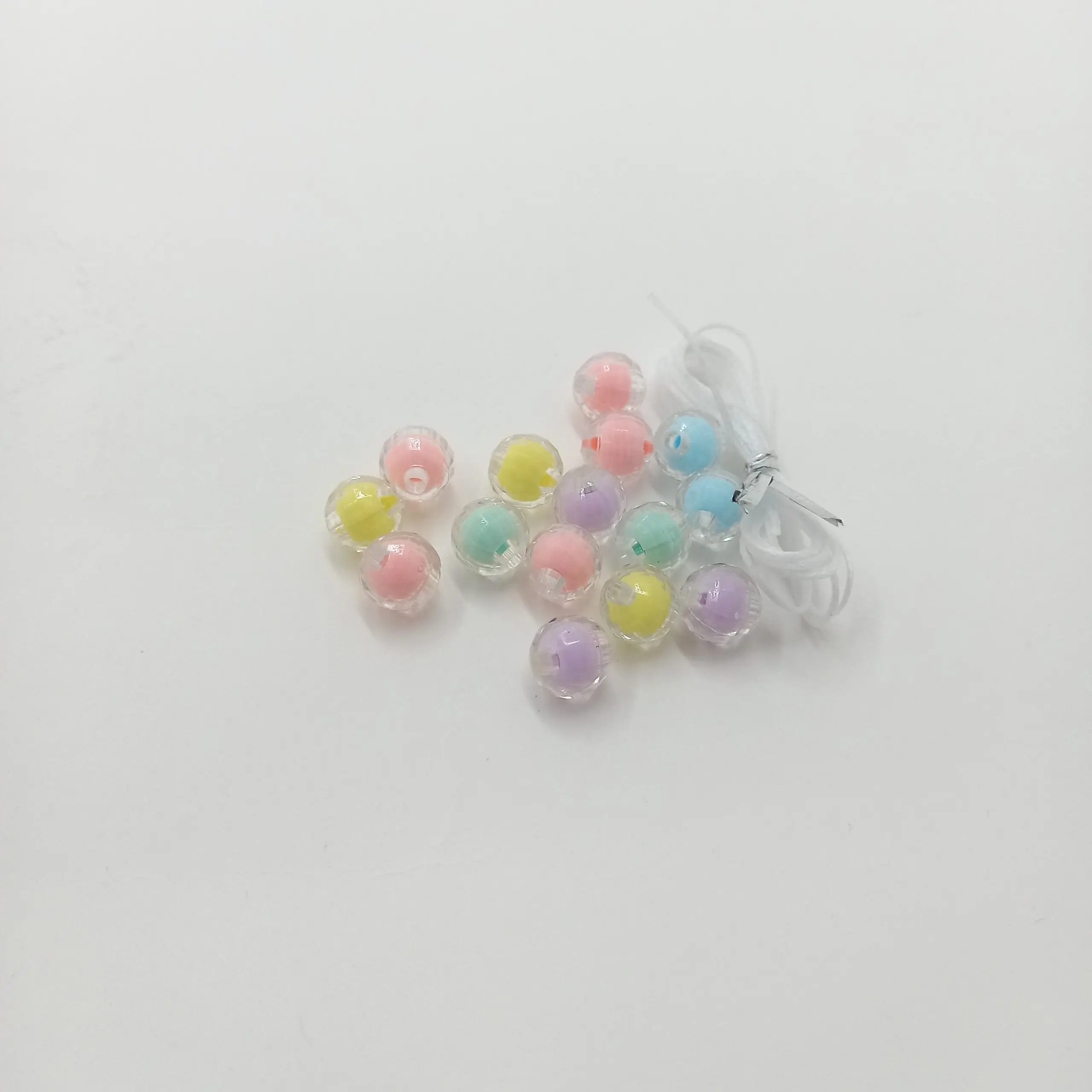 חרוזי פלסטיק הולגרמי דיסקו 10