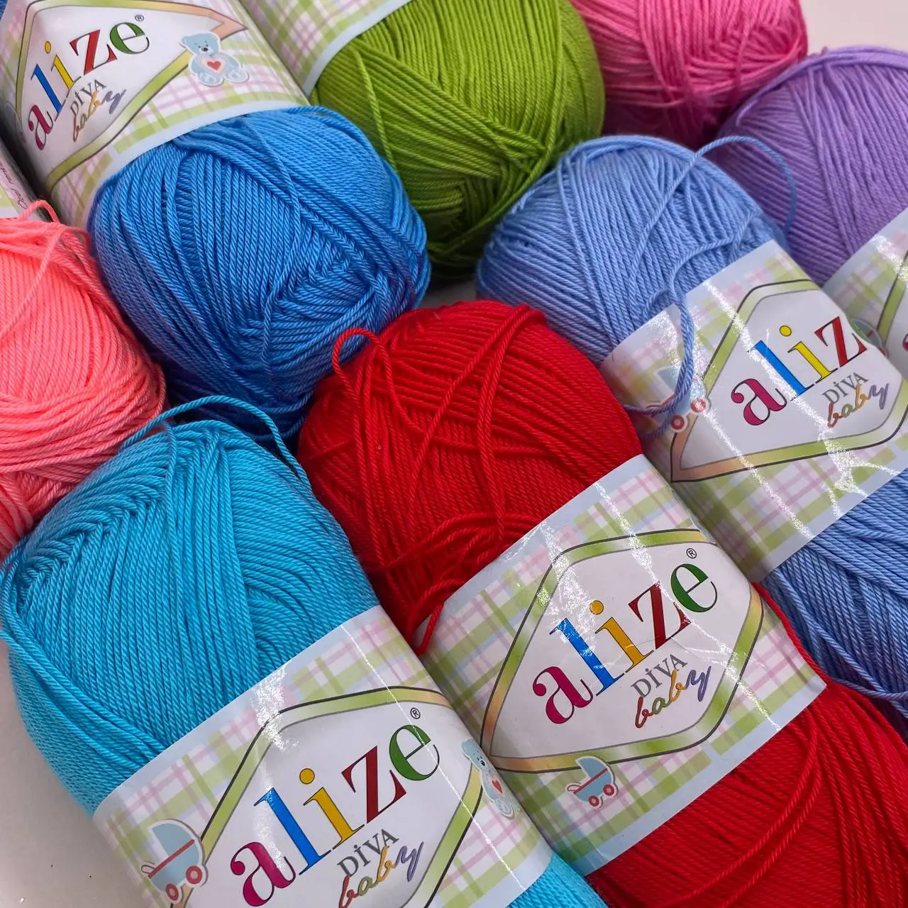 חוט סריגה אליזה דיווה בייבי