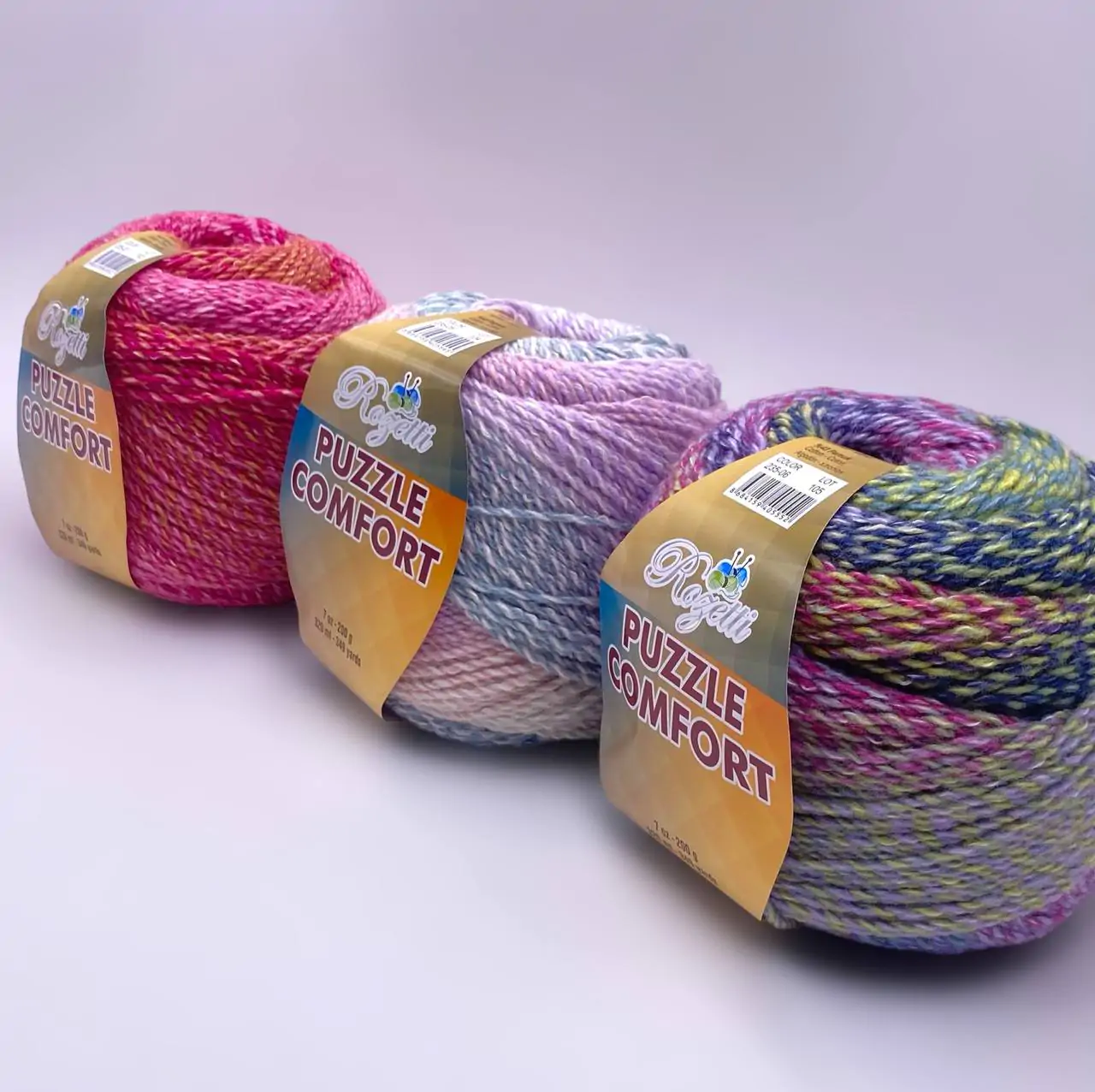 חוט סריגה רוזטי פאזל קומפורט