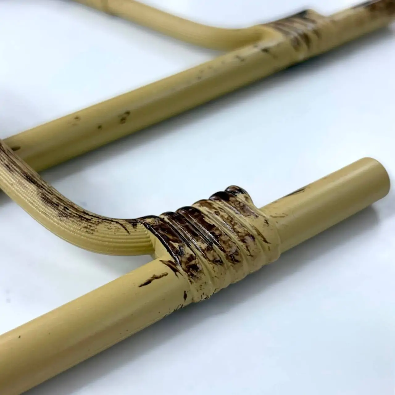 ⁦ידיות לתיק דמוי עץ⁩ – תמונה ⁦3⁩