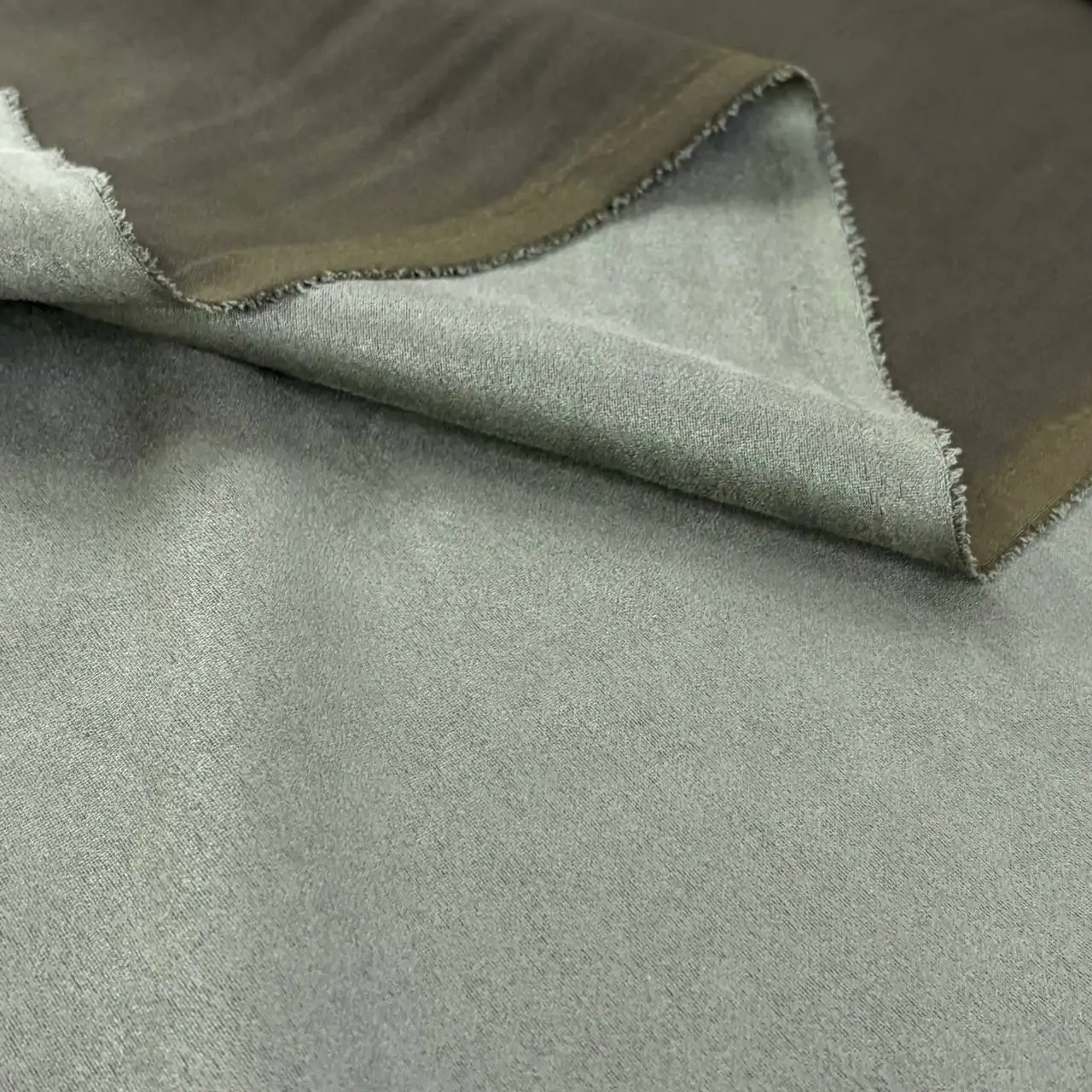 ⁦בד זמש גב סקובה ירוק זית בהיר⁩ – תמונה ⁦3⁩